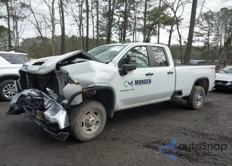2020 Chevrolet Silverado 2500Hd 4Wd Long Bed Wt from USA, damaged, VIN 1GC2YLE78LF319964